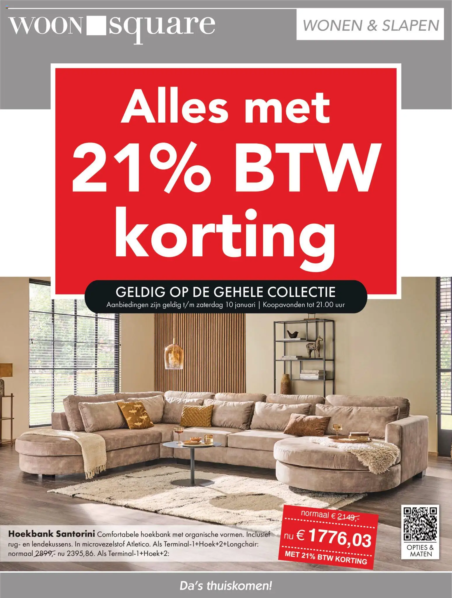 Voorbeeld van Folder van winkel Woonsquare geldig vanaf 05-01-2026