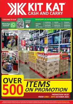 Preview of KIT KAT Cash & Carry flyer valid from 23/10/2025