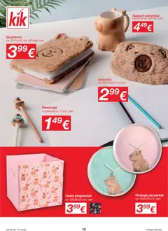 Anteprima dell'opuscolo Attuale volantino dal negozio KiK valido da 13/10/2025 | Pagina: 10