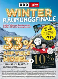 Vorschau der Angebote: XXXLutz Winter Räumungsverkauf gültig ab 13.01.2026