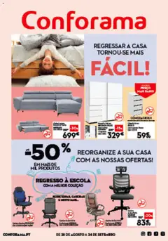 Pré-visualização do folheto da loja Conforama válida a partir de 28/08/2025