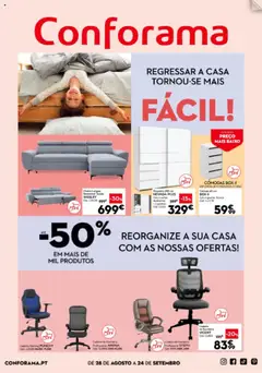 Pré-visualização do folheto da loja Conforama válida a partir de 28/08/2025