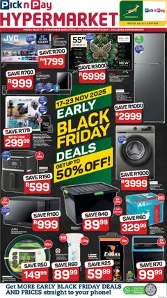 Preview of Pick n Pay flyer valid from 17/11/2025