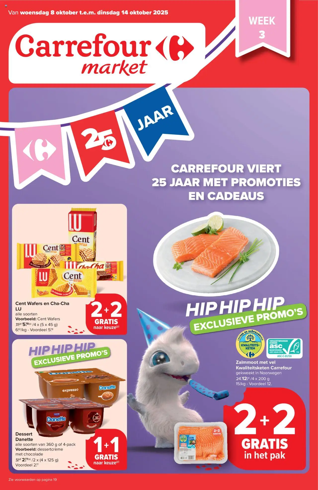 Carrefour market shop Folder week 41 geldig vanaf 08/10/2025 - Paginanummer 1