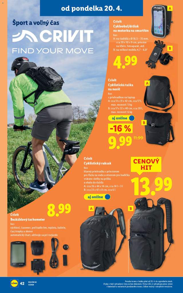 Nový Lidl leták od 20.04.