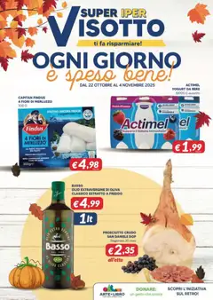 Anteprima dell'opuscolo Attuale volantino dal negozio Visotto valido da 22/10/2025