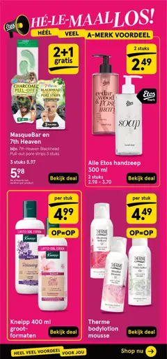 Voorbeeld van Folder van winkel Etos geldig vanaf 27-10-2025 | Pagina: 30