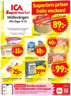 Förhandsgranska reklamblad Malmö från butik ICA Supermarket gäller från 05/01/2026