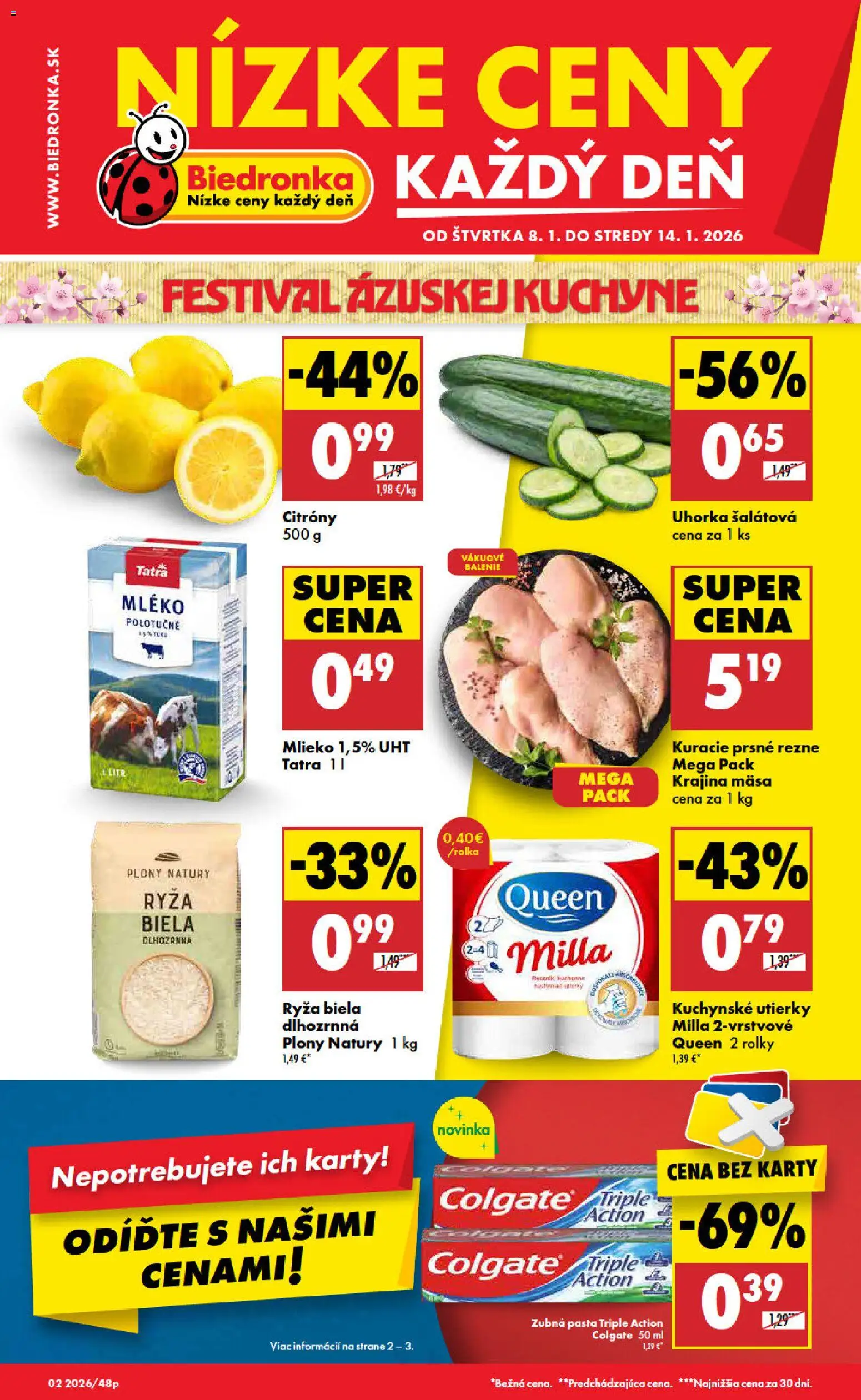 Náhľad Biedronka letáku platného od 08.01.2026