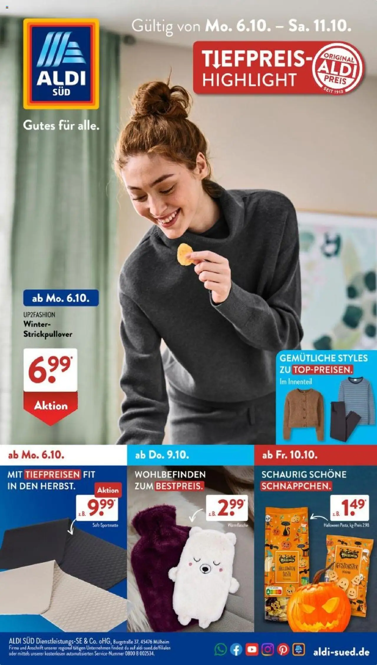 Aldi Süd Prospekt (vom 06.10.2025 - 11.10.2025)