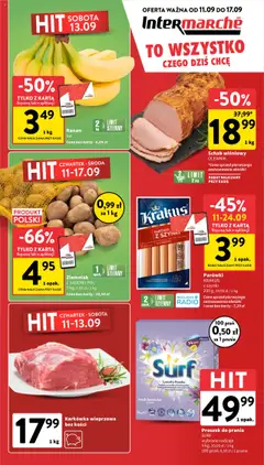 Pogląd gazetki "Gazetka" ze sklepu Intermarche ważnej od 11.09.2025