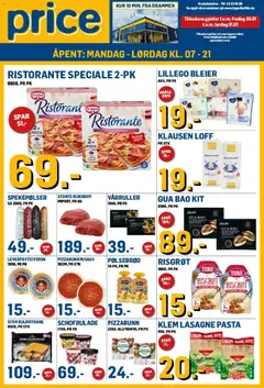 Forhåndsvis Kundeavis fra butikk Price Lagerbutikk gyldig fra 30/01/2026