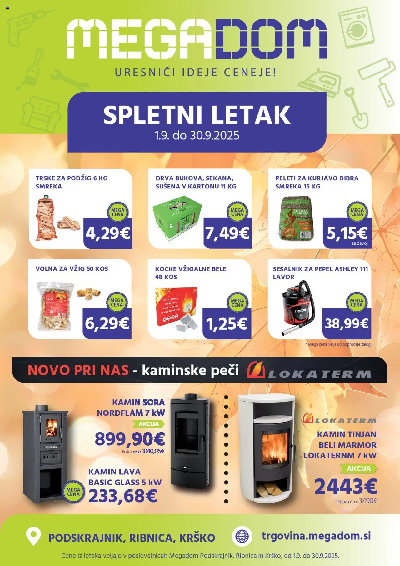 Megadom Katalog od 01.09.2025 - aktualna ponudba - stran 1