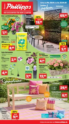 Vorschau von dem Prospekt des Geschäftes Thomas Philipps, gültig ab dem 20.04.2026