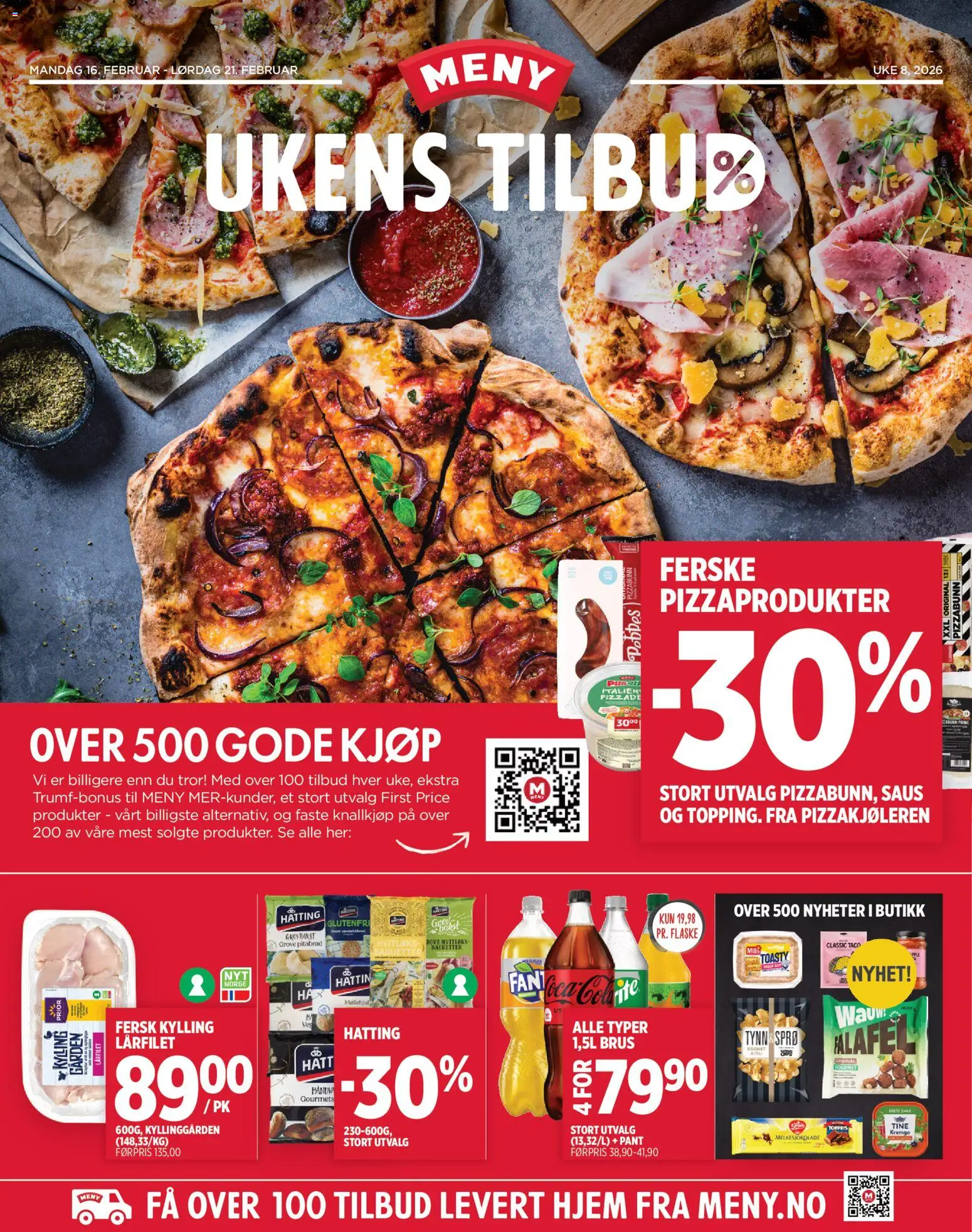 Forhåndsvis Kundeavis fra butikk Meny gyldig fra 16/02/2026