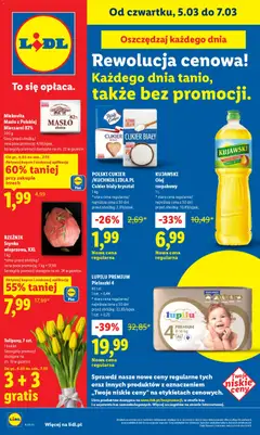 Pogląd gazetki "Lidl gazetka" ze sklepu Lidl ważnej od 05.03.2026