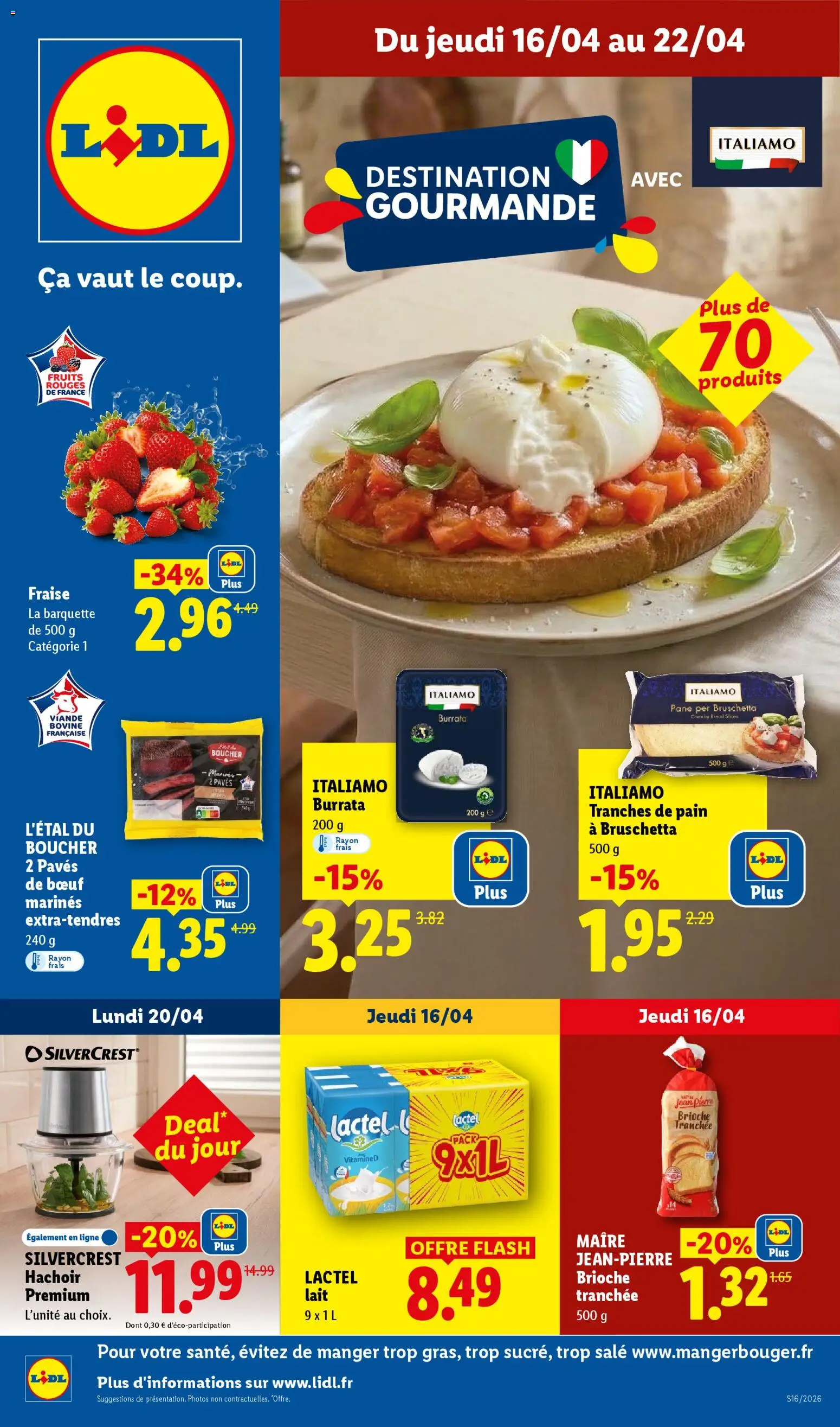 Prévisualisation de LIDL catalogue du magasin LIDL formulaire valide 16/04/2026
