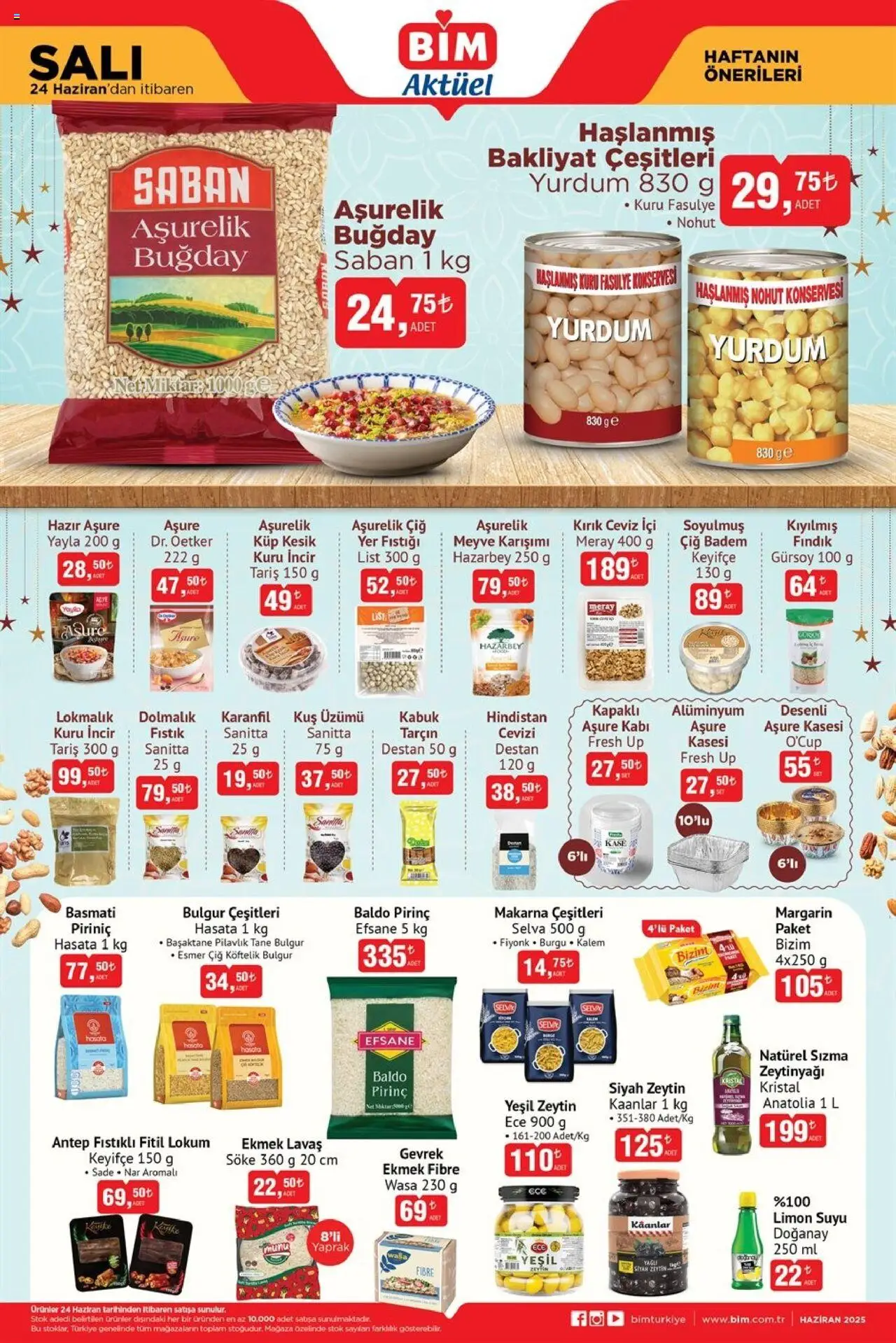 BİM Katalog bu hafta (24 Haziran 2025) - Aktüel Broşür - Sayfa numarası 1