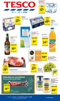 Náhled nabídky: Tesco Hypermarket platný od 21.01.2026