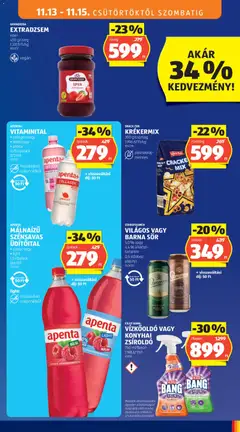 Aldi - Akciós újság Aldi megtekintése, amely érvényes 2025.11.13.-től | Oldal: 13