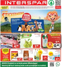 Pregled letka Katalog trgovine Interspar vrijedi od 01.10.2025