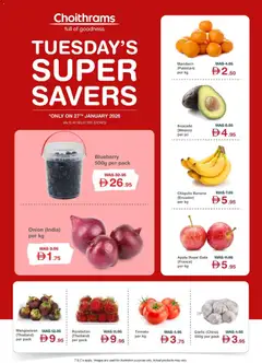 Preview of the catalogue Offers of store Choithrams valid from 27 Jan, 2026