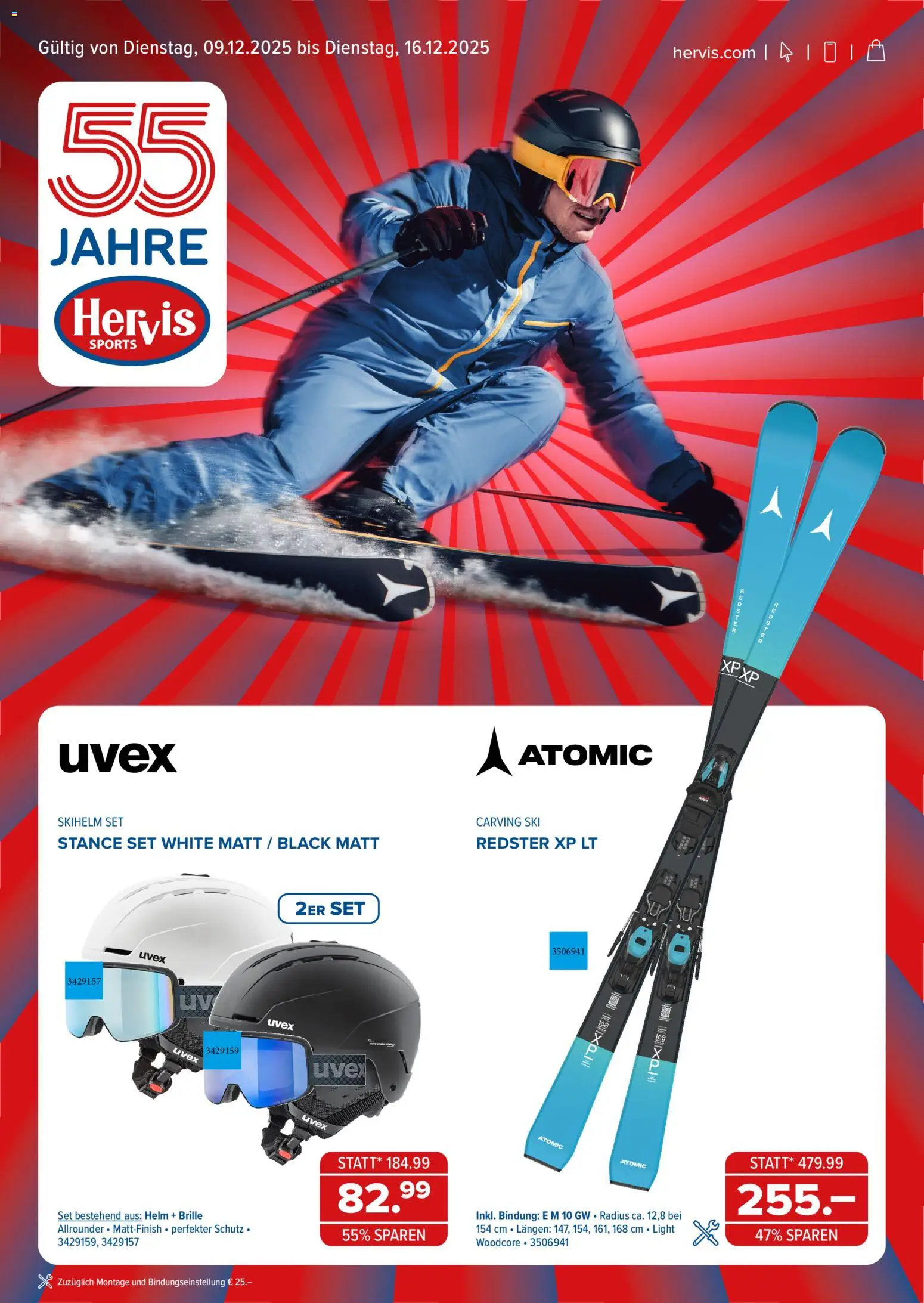 Vorschau der Angebote: Hervis Angebote gültig ab 09.12.2025 - Brille