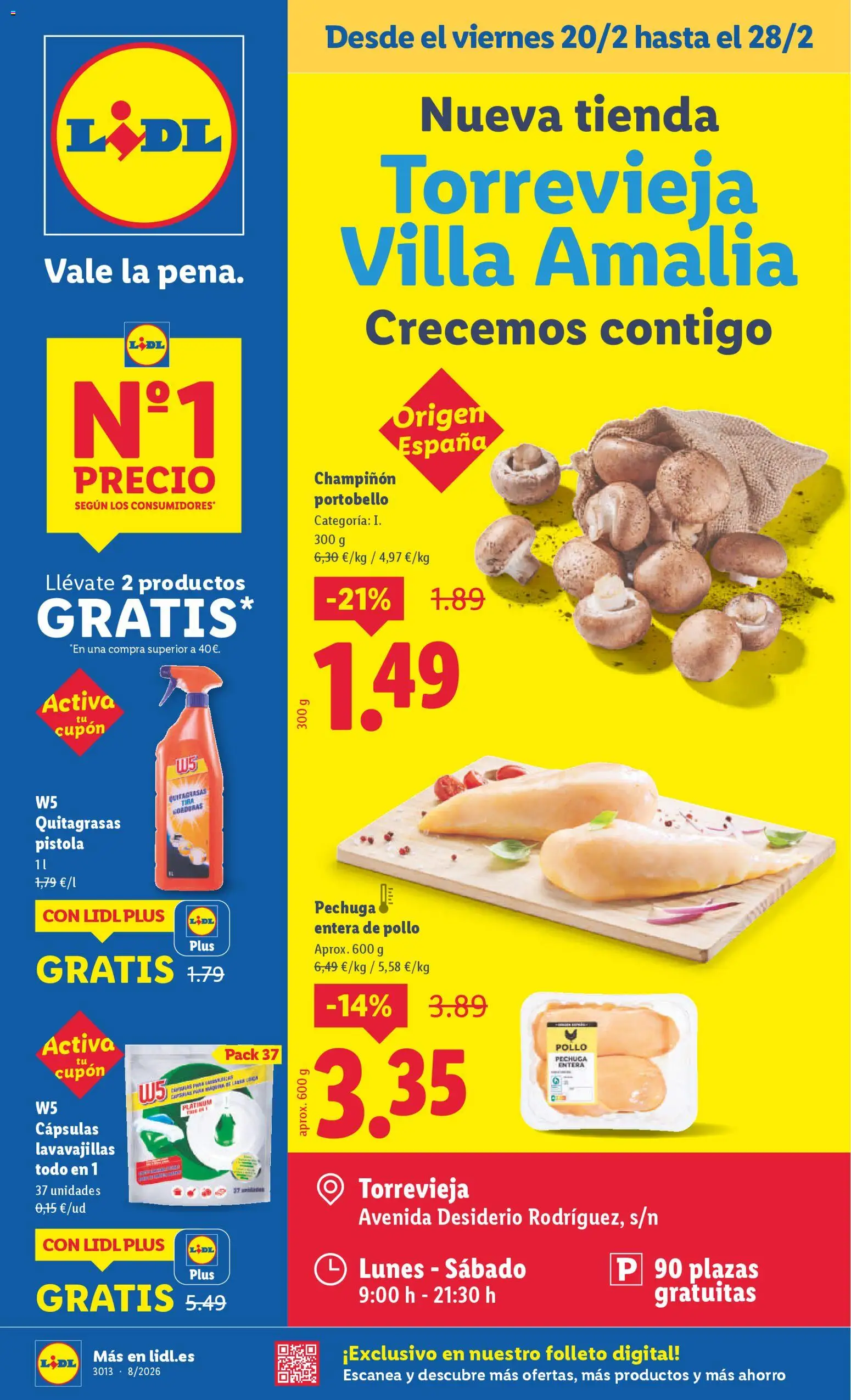 Vista previa del folleto de la tienda Lidl válido desde el 20/02/2026 