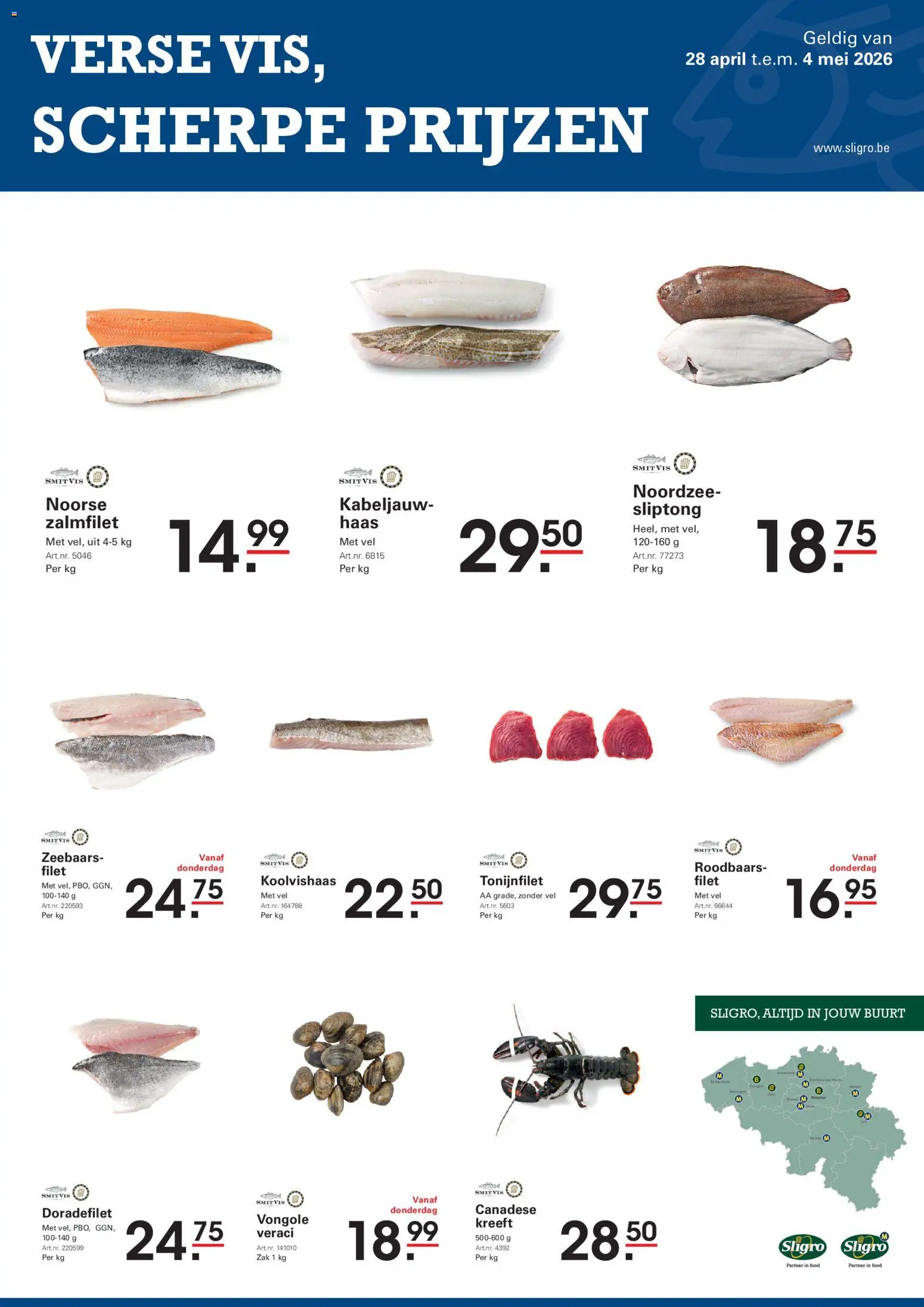 Voorbeeld van Sligro Folder van winkel Sligro geldig vanaf 28/04/2026