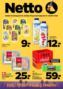 Eksempel på tilbudsavis Tilbudsavis fra butik Netto gyldig fra 25/10/2025