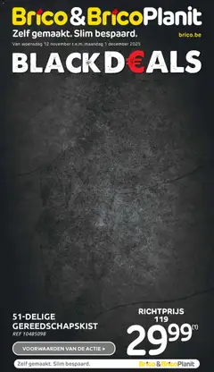 Voorbeeld van Black Friday van winkel Brico geldig vanaf 12/11/2025