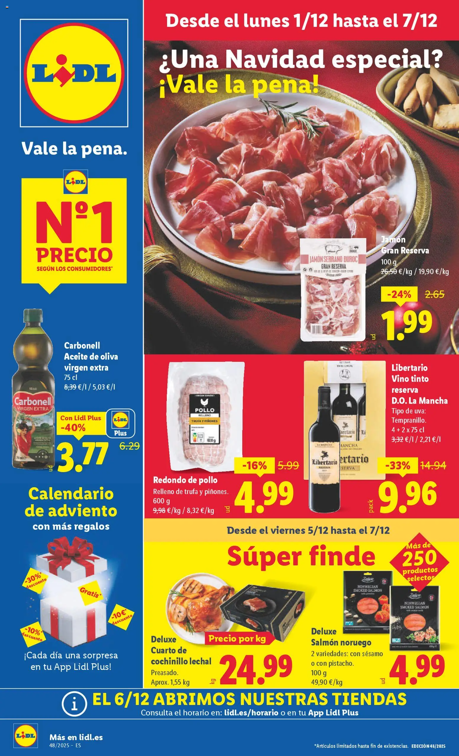 Vista previa del folleto de la tienda Lidl válido desde el 01/12/2025 