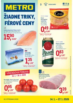 Náhľad Metro letáku platného od 14.01.2026