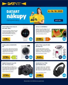 Náhled nabídky: Datart Leták platný od 06.10.2025