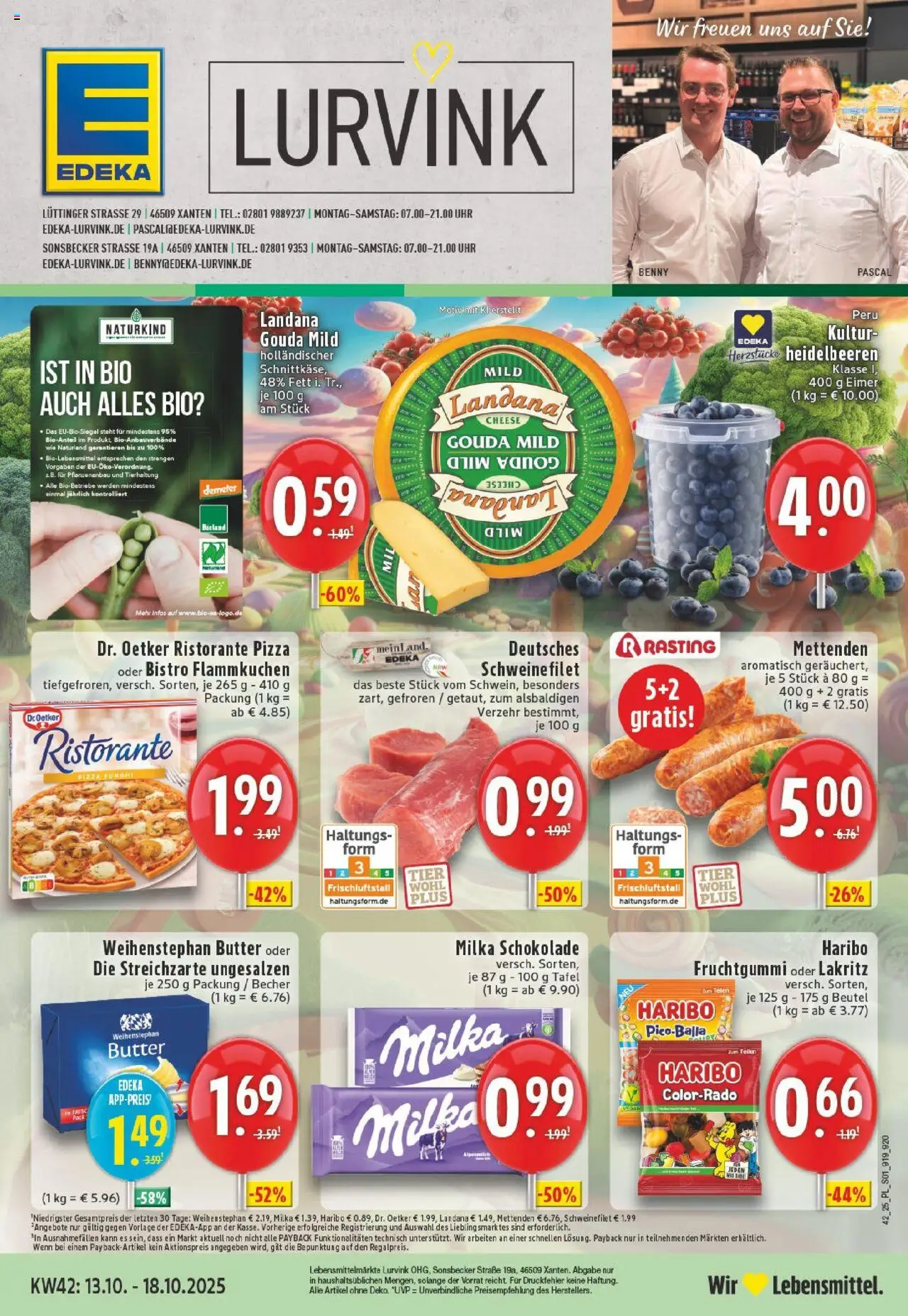 EDEKA Prospekt ab 13.10.2025 - Prospekt Xanten Online
