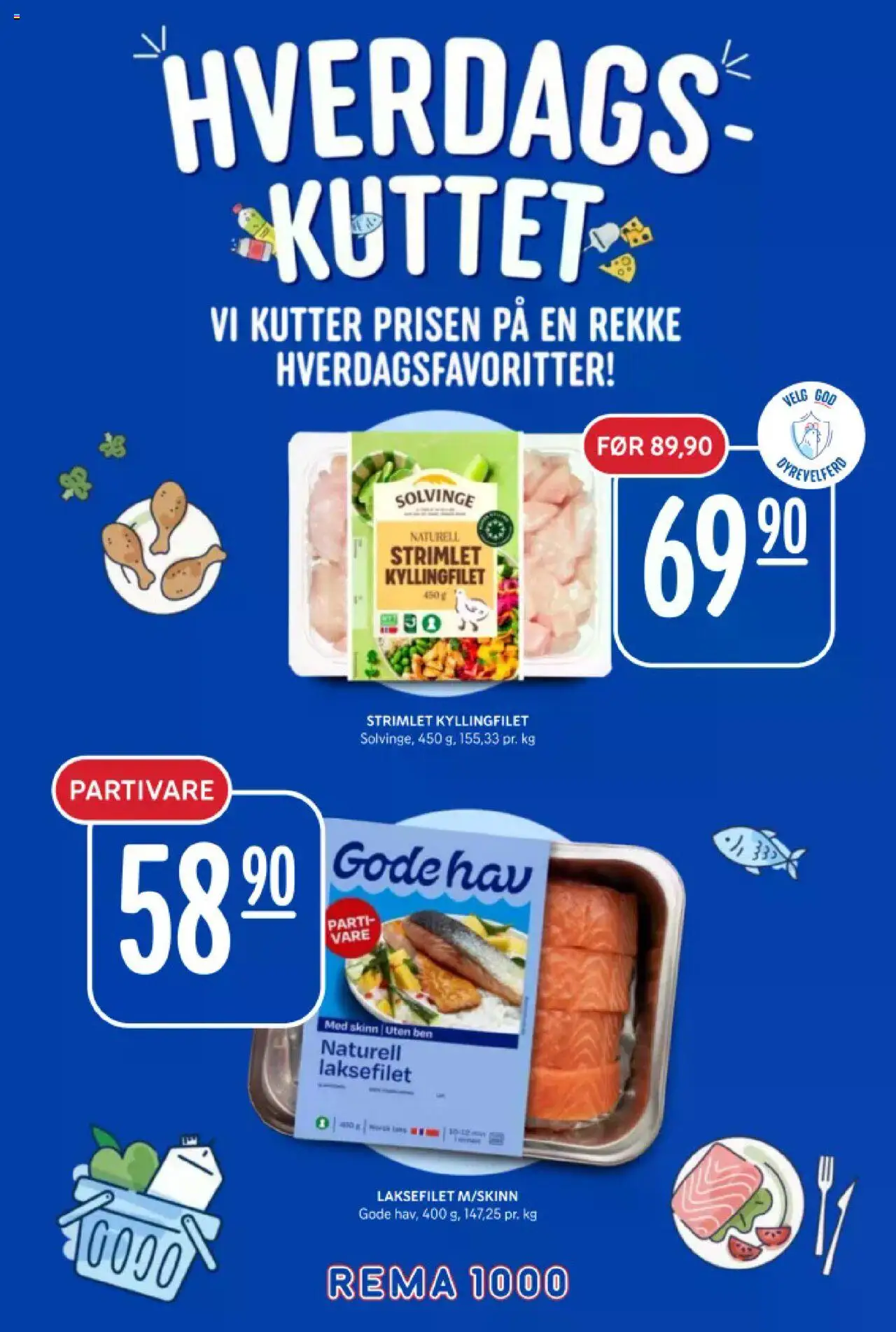 Kundeavis Rema 1000 gyldig fra 08/09/2025 - Sidenummer 1