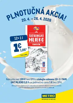 Náhľad Metro letáku platného od 20.04.2026