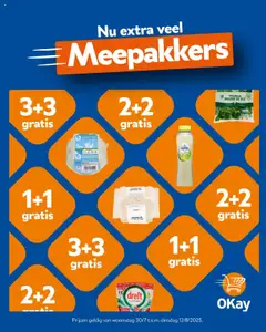 Voorbeeld van Folder van winkel OKay geldig vanaf 30/07/2025