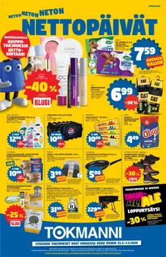 Kaupan Tokmanni Tarjoukset esikatselu, voimassa 23/02/2026