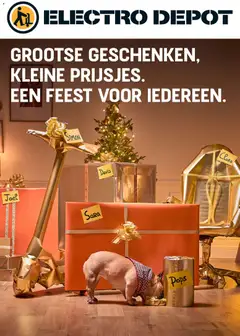 Voorbeeld van Folder van winkel Electro Depot geldig vanaf 05/12/2025