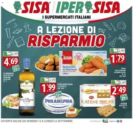 Anteprima dell'opuscolo Attuale volantino dal negozio SISA valido da 12/09/2025