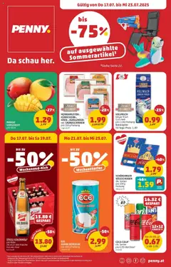 Vorschau der Angebote: Penny Markt Prospekt aktuell gültig ab 17.07.2025