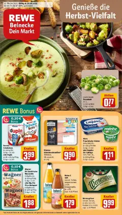 Vorschau von dem Prospekt des Geschäftes Rewe, gültig ab dem 19.10.2025
