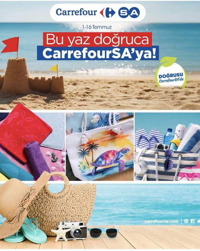 CarrefourSA - Bu yaz doğruca CarrefourSA'ya