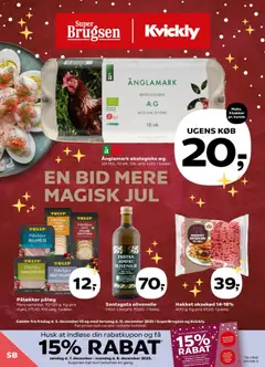 Eksempel på tilbudsavis Tilbudsavis fra butik Super Brugsen gyldig fra 05/12/2025