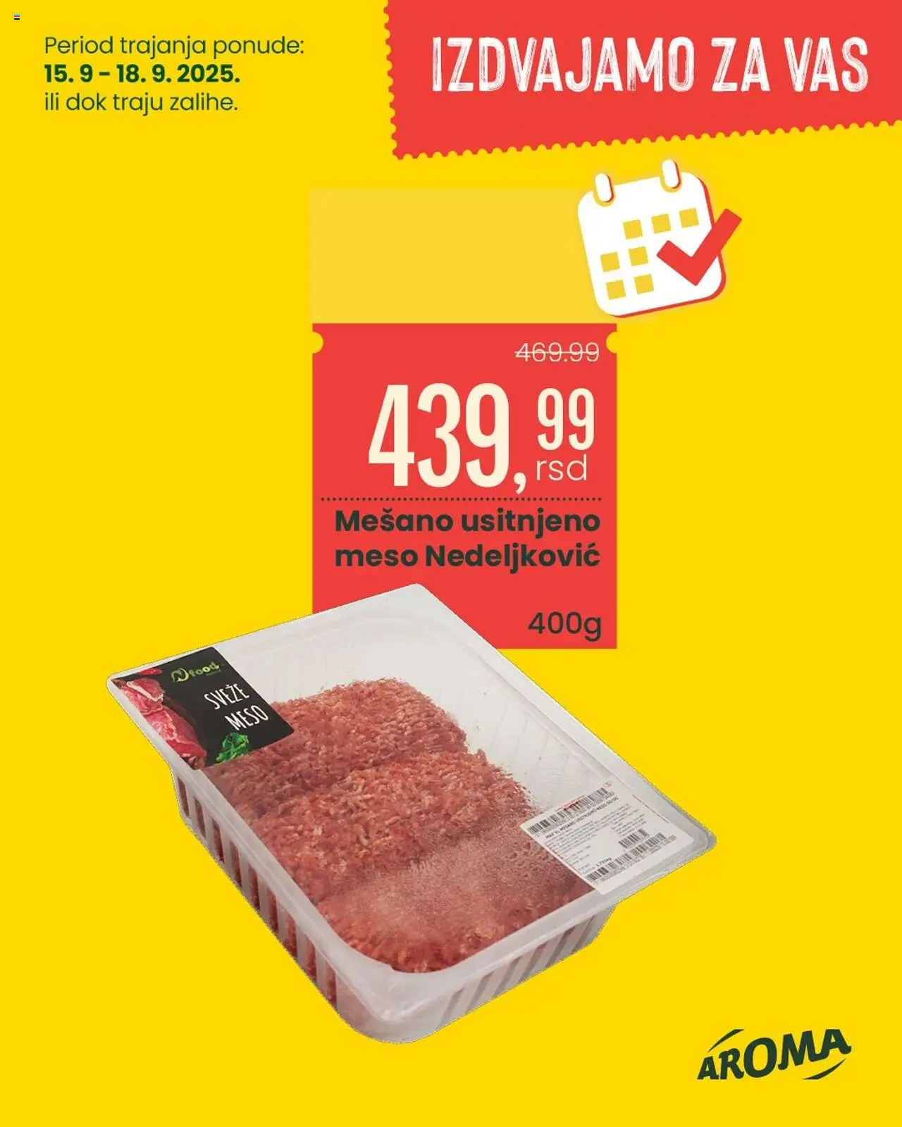 Aroma Market katalog važi od 15.09.2025 - stranica 1