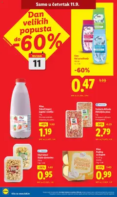 Pregled letka Katalog trgovine Lidl vrijedi od 22.09.2025