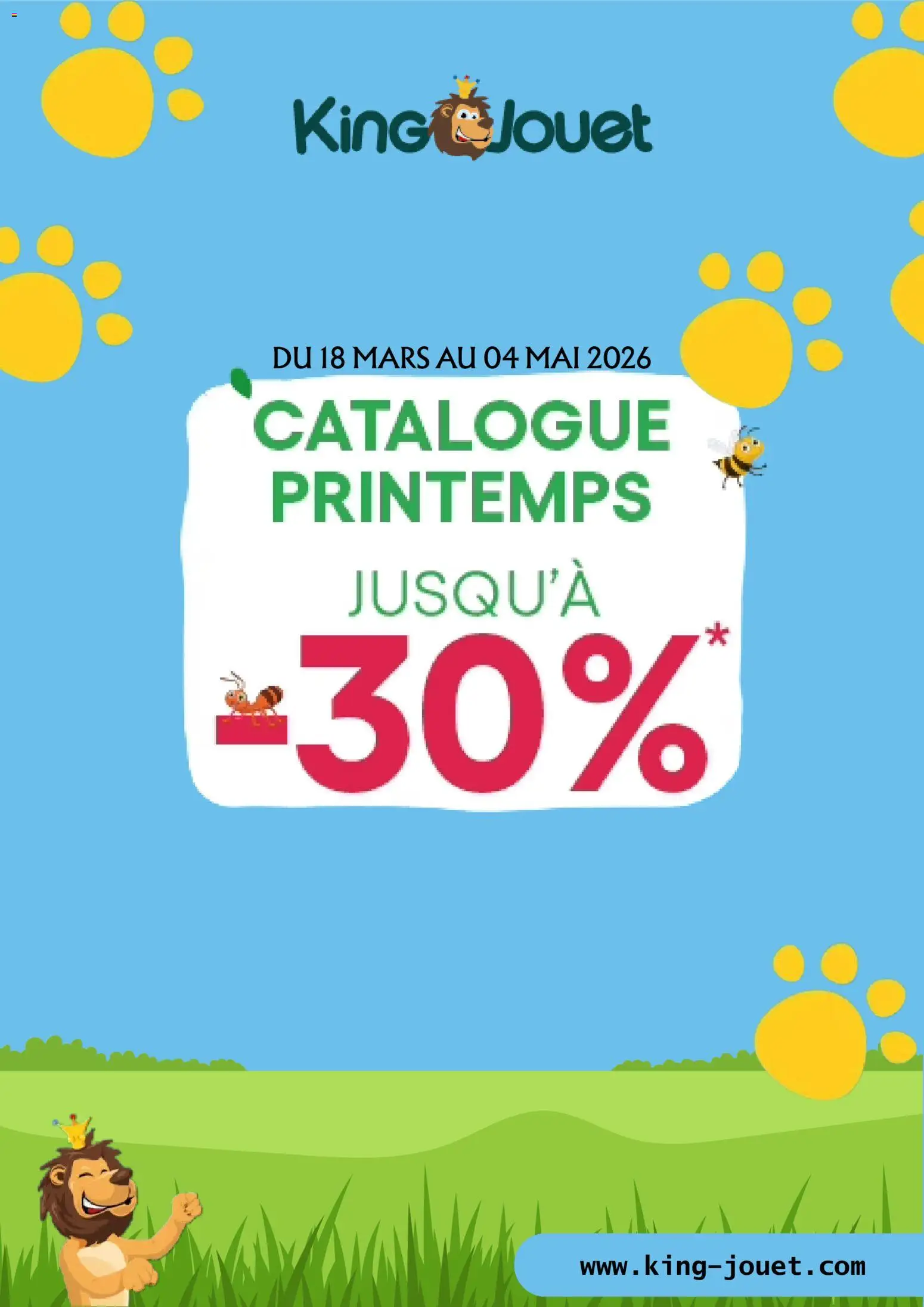 Prévisualisation de King Jouet catalogue du magasin King Jouet formulaire valide 18/03/2026