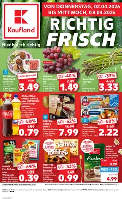 Vorschau von dem Prospekt des Geschäftes Kaufland, gültig ab dem 02.04.2026