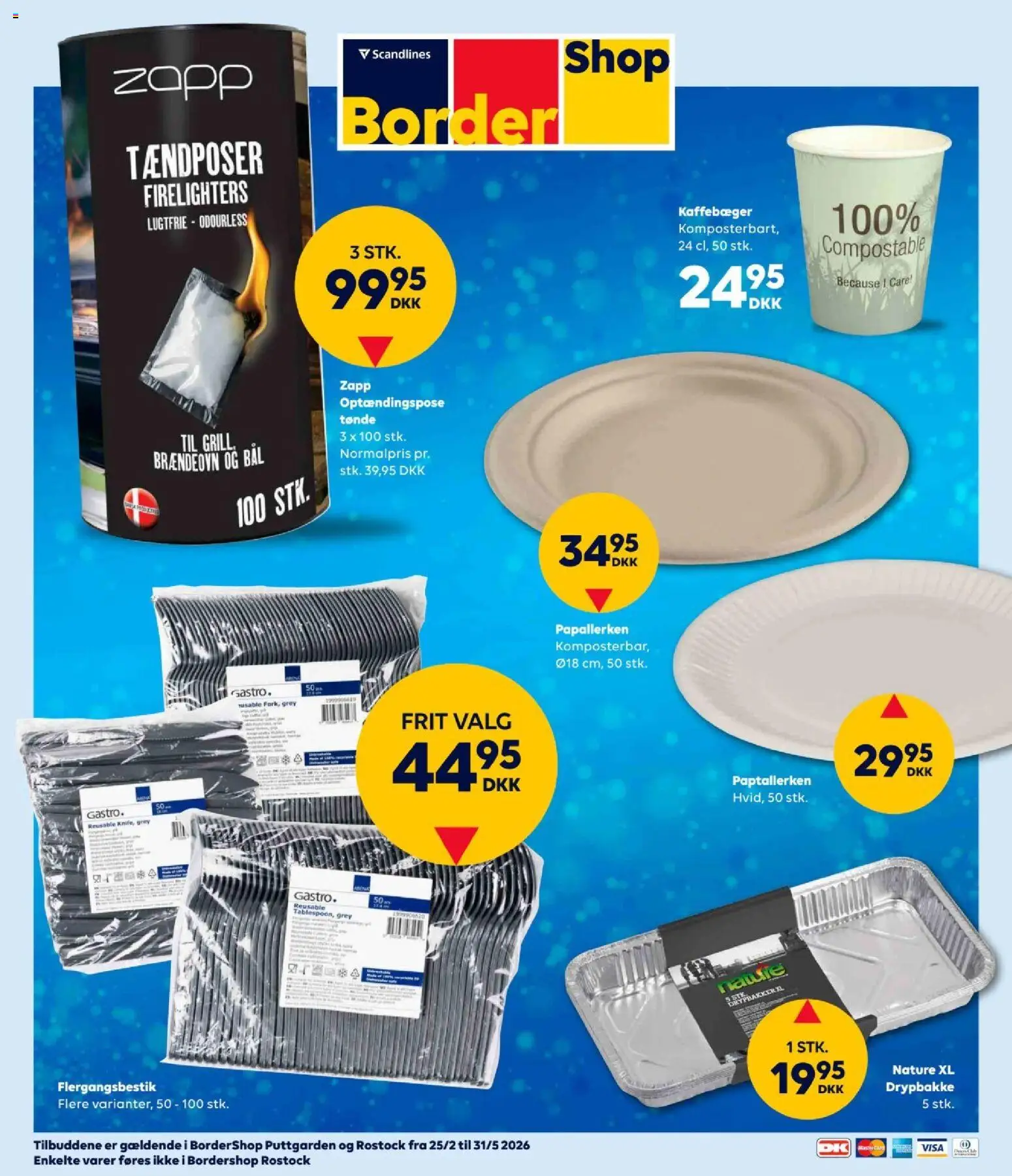 Eksempel på tilbudsavis Bordershop - Tilbud husholdning fra butik Bordershop gyldig fra 25/02/2026
